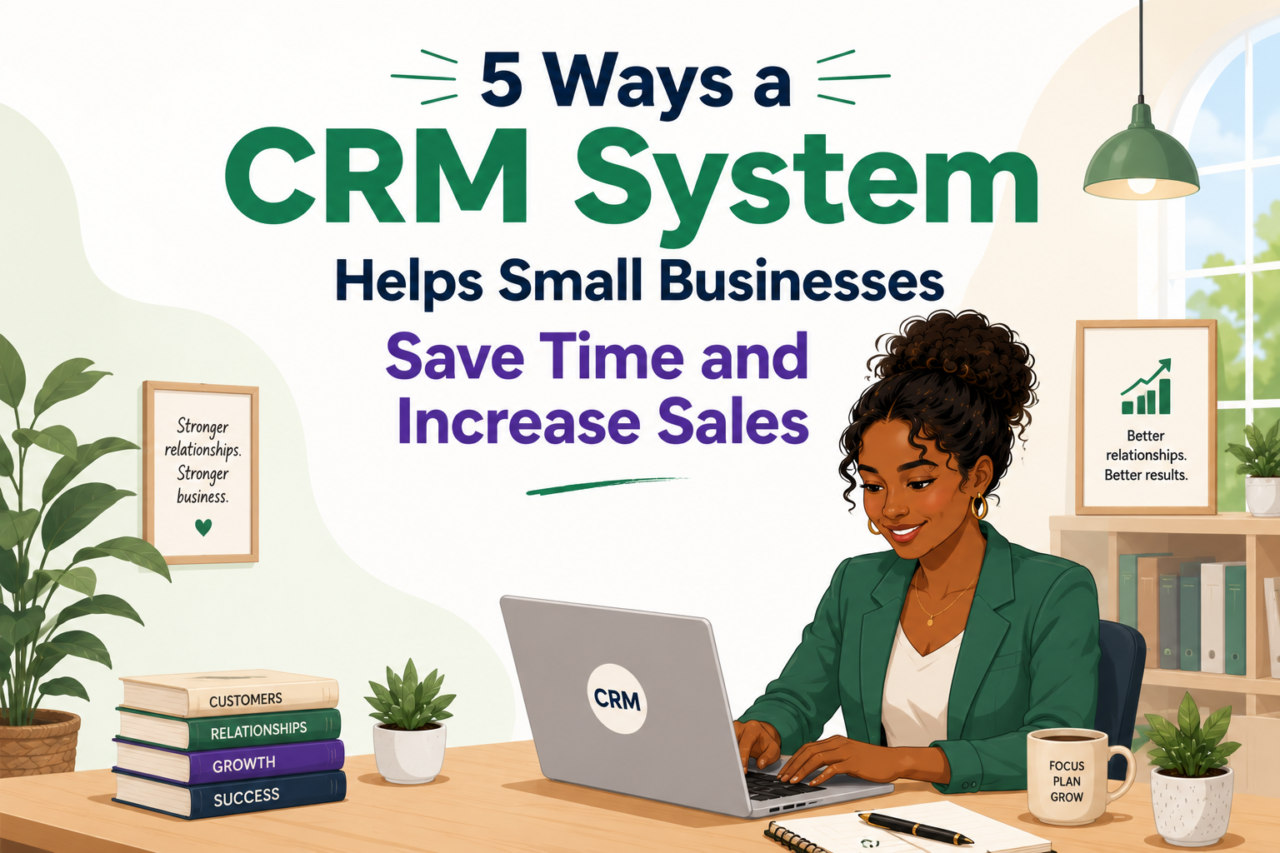 5 Ways A CRM System Helps Small Businesses Save Time and Increase Sales ...
