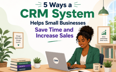 5 Ways A CRM System Helps Small Businesses Save Time and Increase Sales