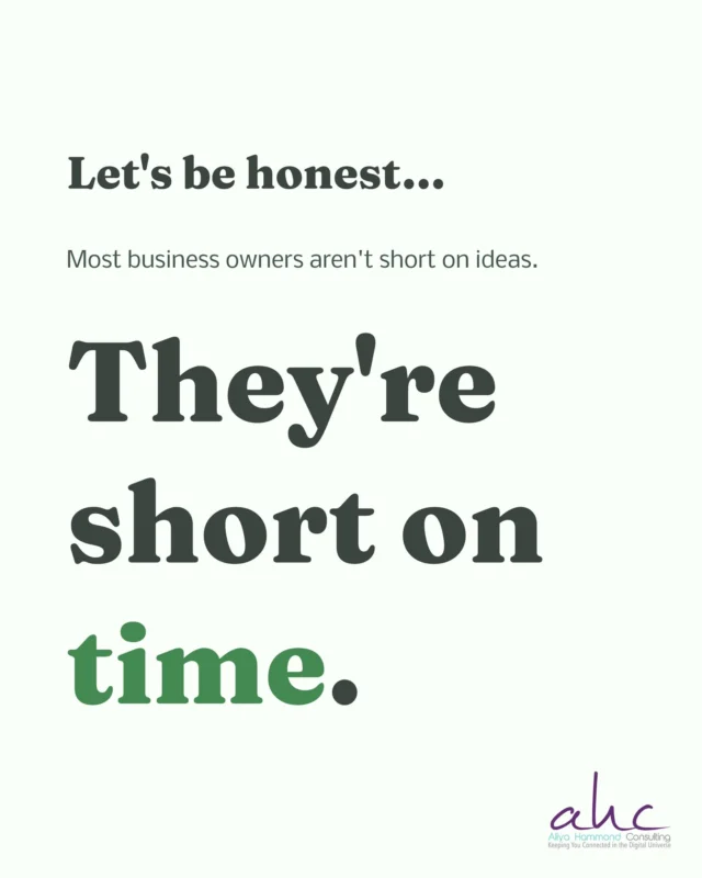 Let’s be honest…most business owners aren’t short on ideas.
They’re short on time.

Content creation, research, presentations, admin work… it all adds up fast. And doing it manually in 2026 is costing more than you think.

AI isn’t about replacing you; it’s about giving you your time back.

In this upcoming training, Melissa McClary Davis and I will break down 5 fantastic AI tools small business owners and professionals are using to work smarter and get more done in less time.

When: Wednesday, February 18th
Time: 12pm
Where: Online

This training is for you if you’re ready to stop doing everything the hard way.

Secure your spot today...Link in bio.

#AITraining #ArtificialIntelligence #AITools #BusinessMarketing #ReclaimYourTime